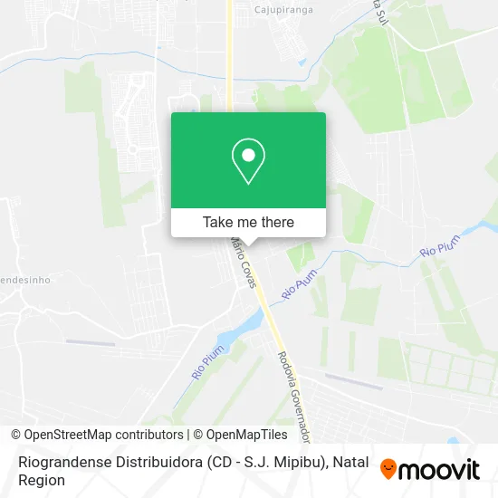 Riograndense Distribuidora (CD - S.J. Mipibu) map
