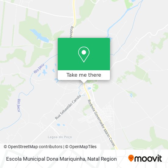 Escola Municipal Dona Mariquinha map