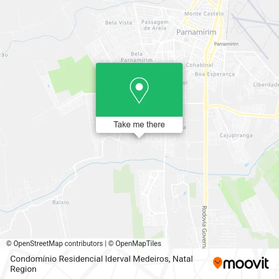 Condomínio Residencial Iderval Medeiros map