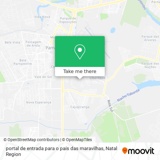 portal de entrada para o país das maravilhas map