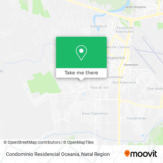 Condominio Residencial Oceania map