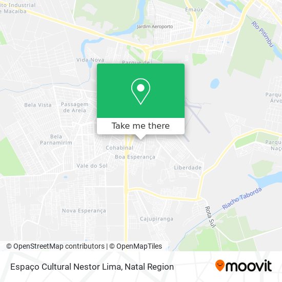 Espaço Cultural Nestor Lima map