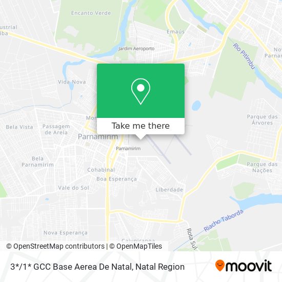 3*/1* GCC Base Aerea De Natal map