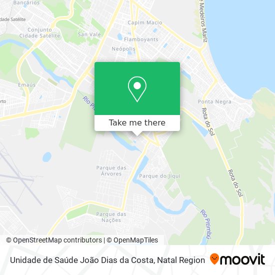 Unidade de Saúde João Dias da Costa map