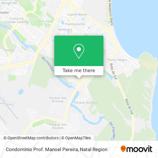 Condomínio Prof. Manoel Pereira map