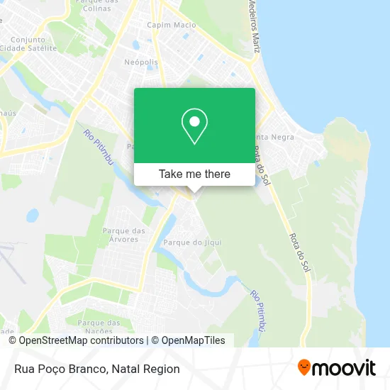 Rua Poço Branco map