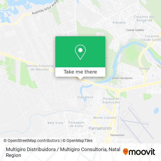 Multigiro Distribuidora / Multigiro Consultoria map