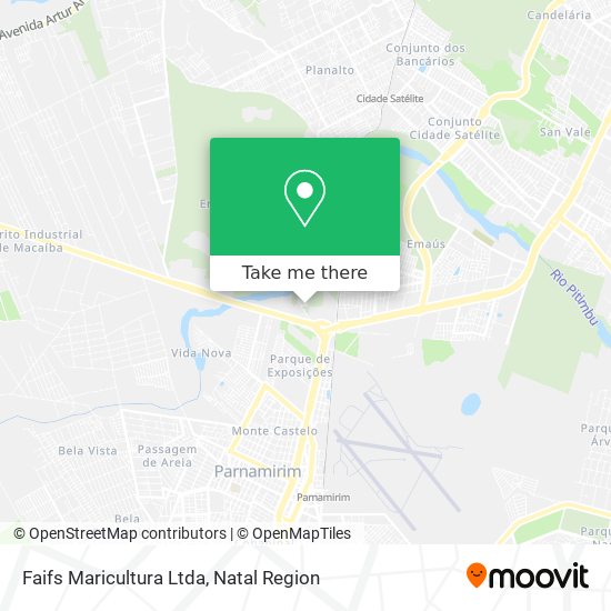 Faifs Maricultura Ltda map