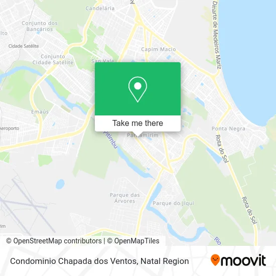Condominio Chapada dos Ventos map