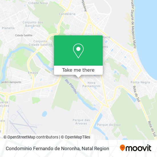 Condomínio Fernando de Noronha map