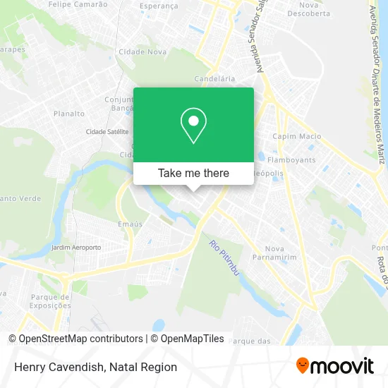 Henry Cavendish map