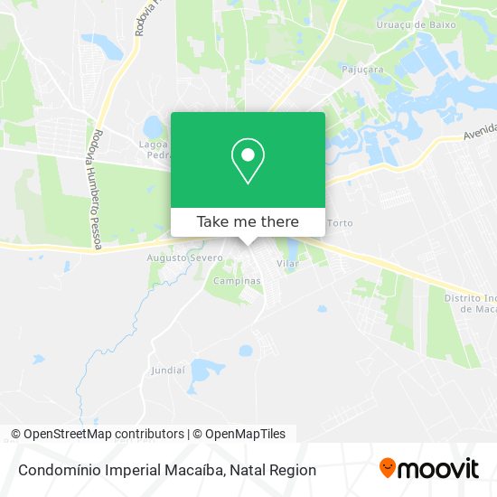 Condomínio Imperial Macaíba map