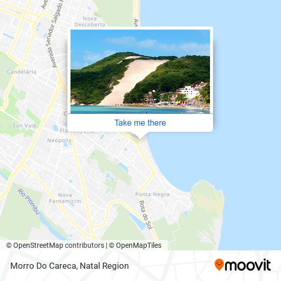 How to get to Morro Do Careca in Ponta Negra by Bus?
