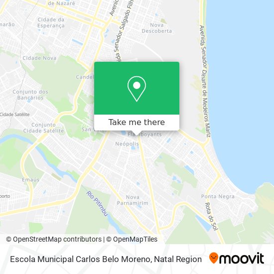 Escola Municipal Carlos Belo Moreno map