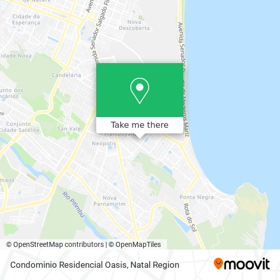 Mapa Condominio Residencial Oasis