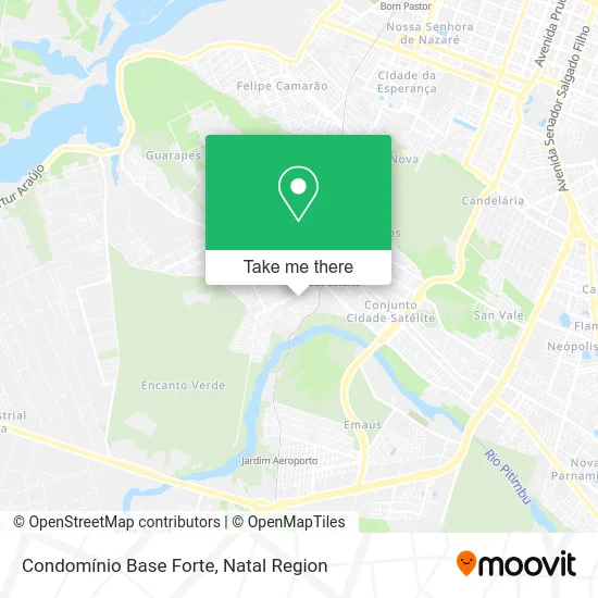 Condomínio Base Forte map