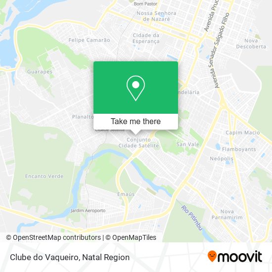 Clube do Vaqueiro map