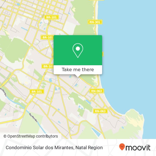 Mapa Condomínio Solar dos Mirantes