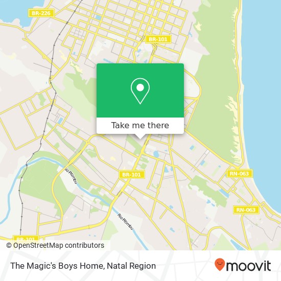 Mapa The Magic's Boys Home