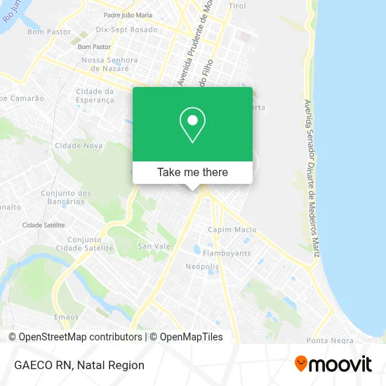 GAECO RN map