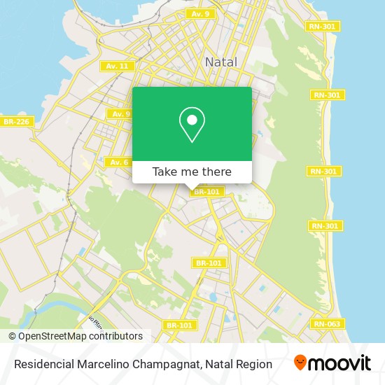 Residencial Marcelino Champagnat map