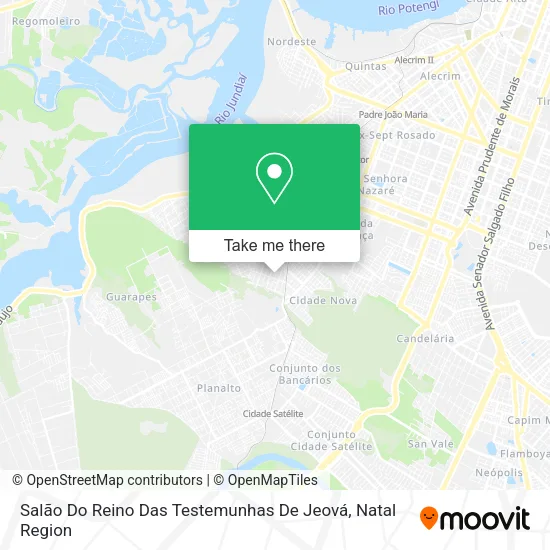 Salão Do Reino Das Testemunhas De Jeová map