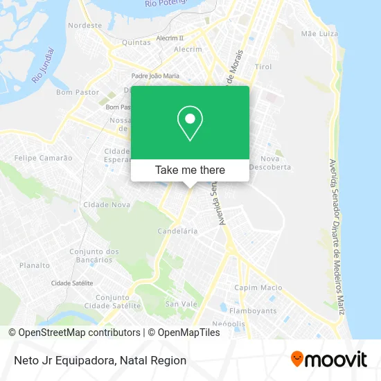 Neto Jr Equipadora map