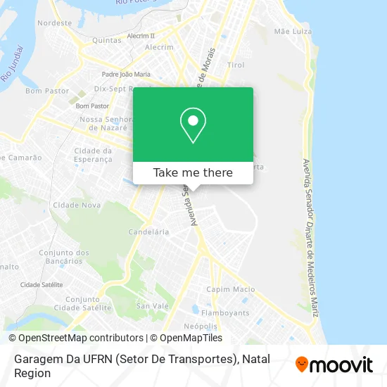 Garagem Da UFRN (Setor De Transportes) map