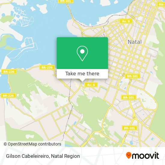 Gilson Cabeleireiro map