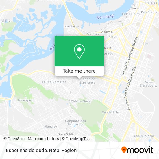 Espetinho do duda map