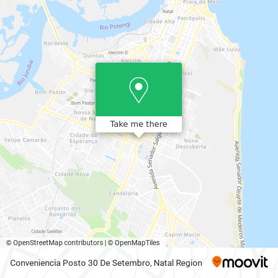 Conveniencia Posto 30 De Setembro map