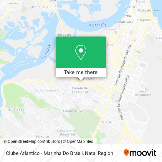 Mapa Clube Atlantico - Marinha Do Brasil