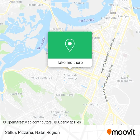 Stillus Pizzaria map