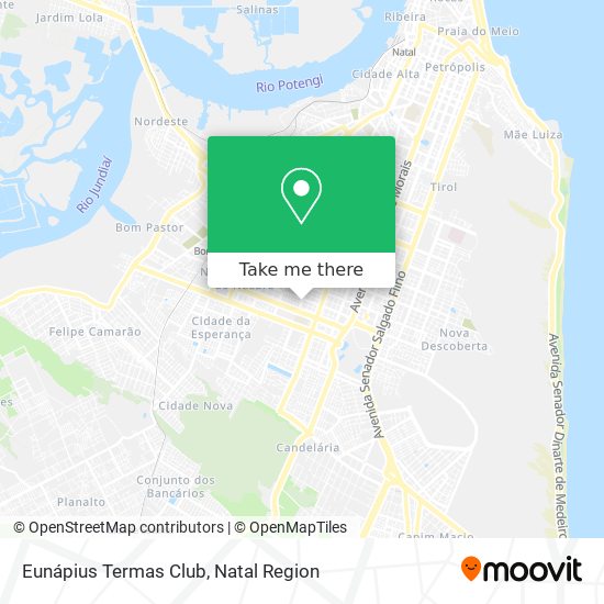 Eunápius Termas Club map