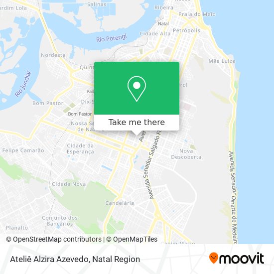 Ateliê Alzira Azevedo map