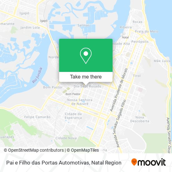 Mapa Pai e Filho das Portas Automotivas