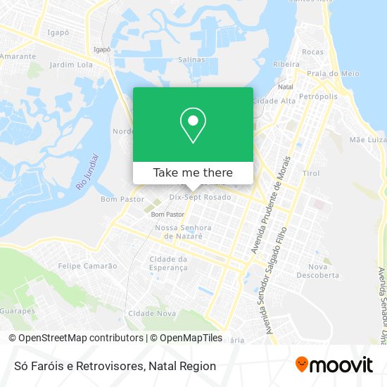 Só Faróis e Retrovisores map