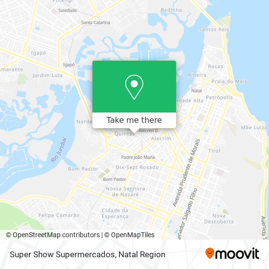 Mapa Super Show Supermercados