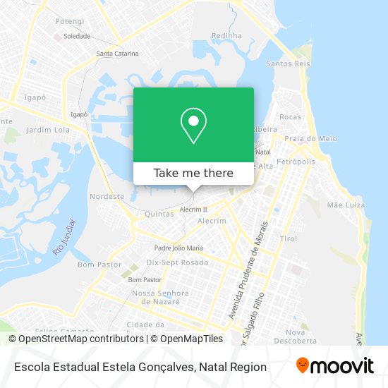 Escola Estadual Estela Gonçalves map