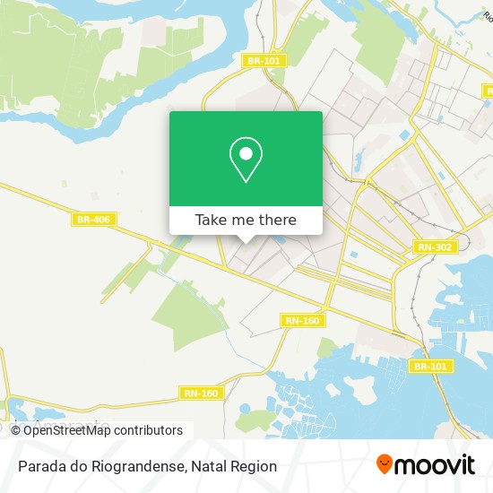 Mapa Parada do Riograndense