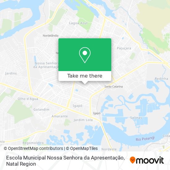 Escola Municipal Nossa Senhora da Apresentação map