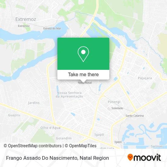 Frango Assado Do Nascimento map