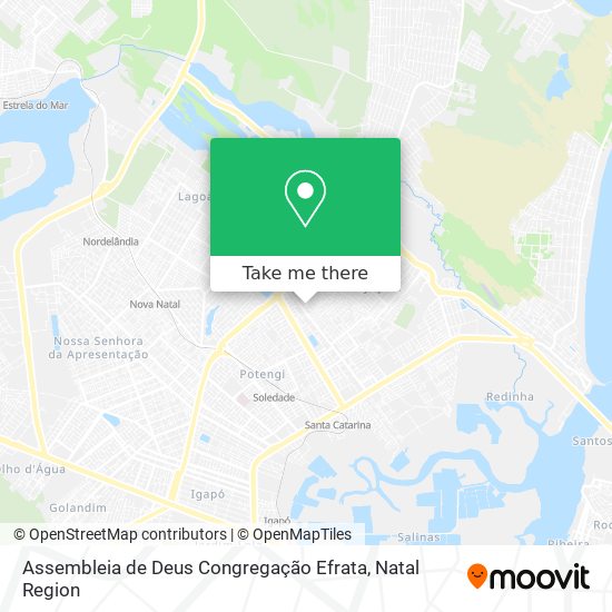 Assembleia de Deus Congregação Efrata map