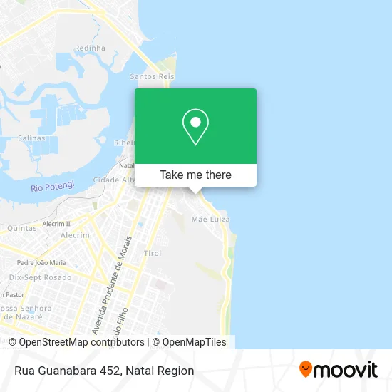 Rua Guanabara 452 map
