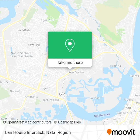 Lan House Interclick map