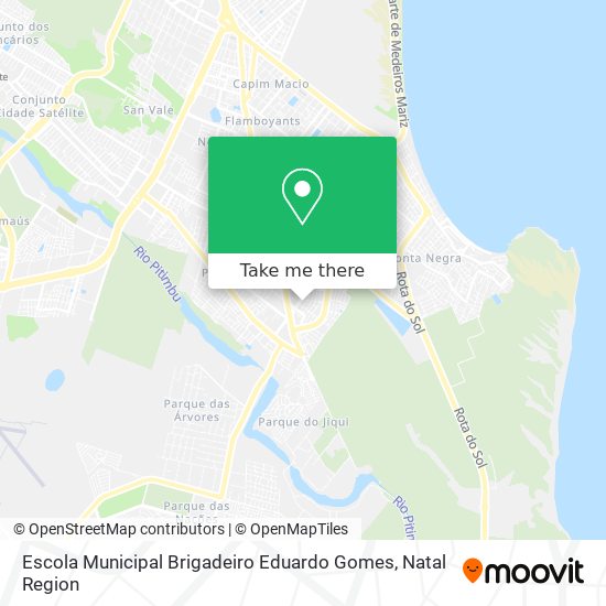 Escola Municipal Brigadeiro Eduardo Gomes map
