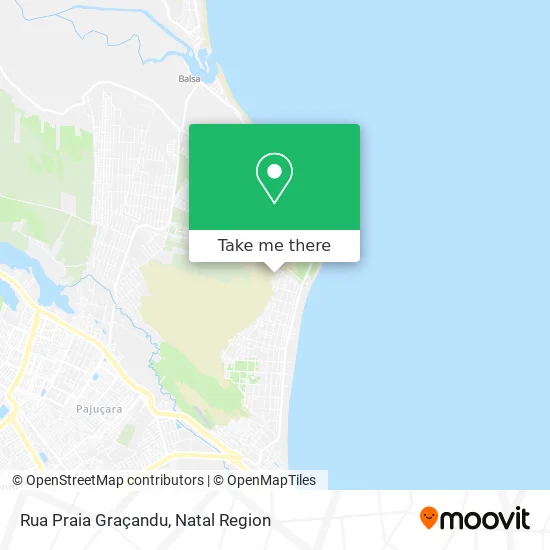 Rua Praia Graçandu map