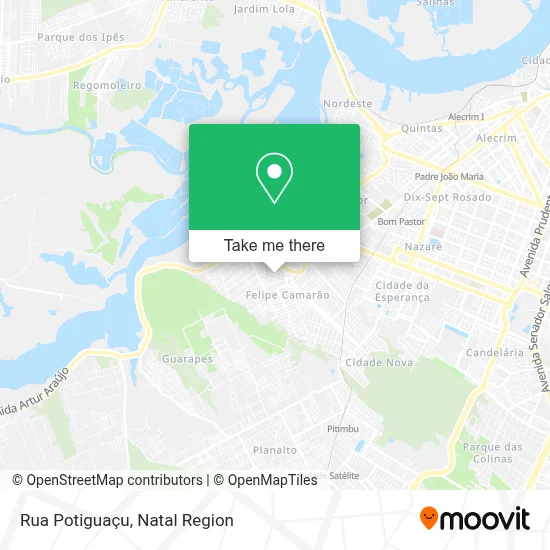 Rua Potiguaçu map