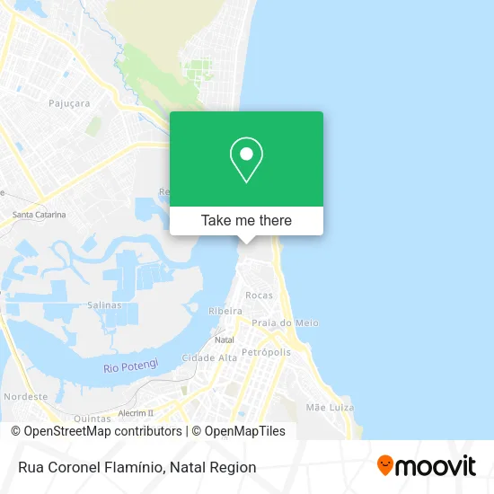 Rua Coronel Flamínio map