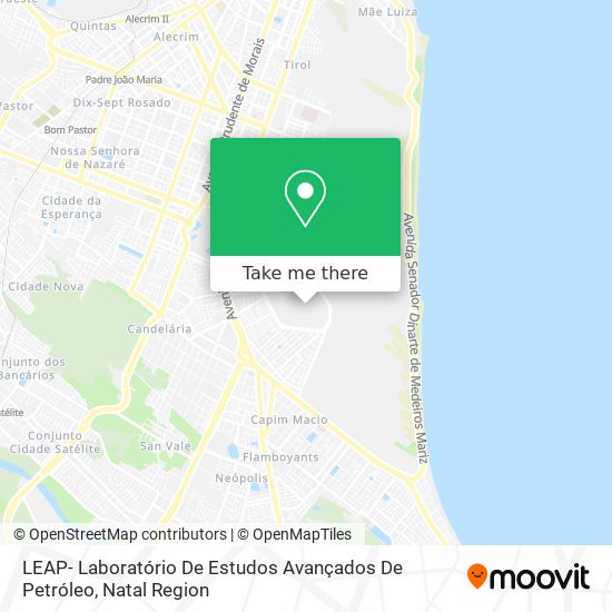 LEAP- Laboratório De Estudos Avançados De Petróleo map